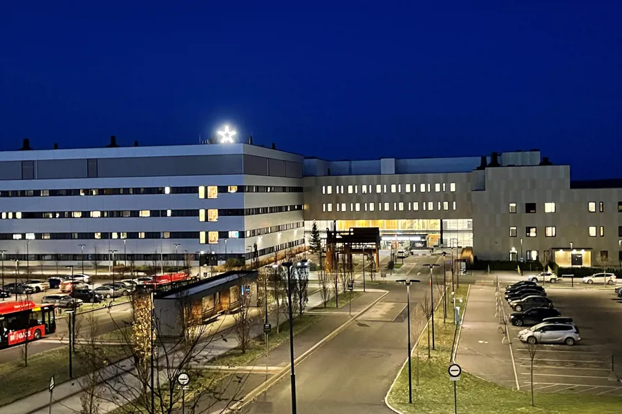 Bilde av sykehuset på Kalnes