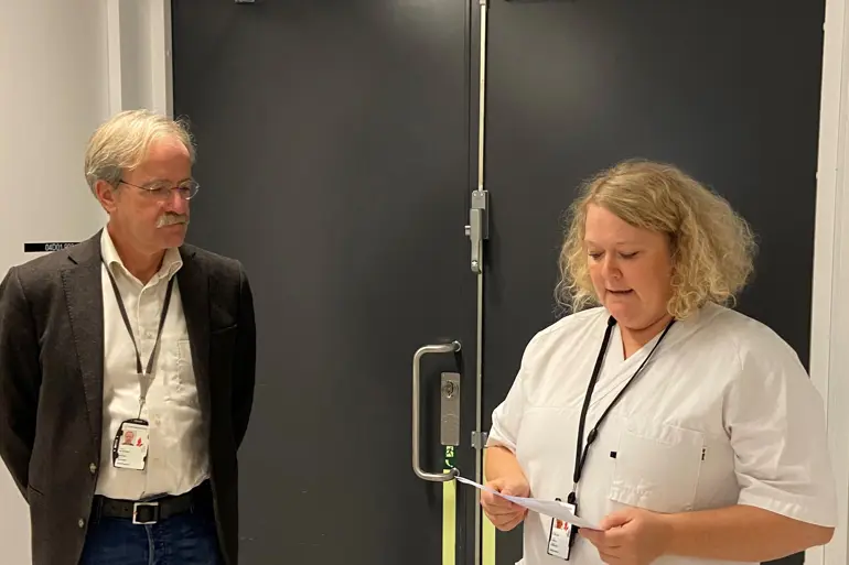 Ingmar Clausen og Camilla Bjørnson