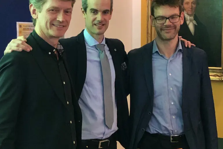 Ketil Størdal, Christian Riddervold Kahrs og Lars Christian Stene