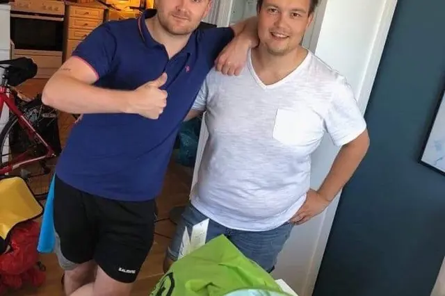 Sebastian Fredriksen og Mats Nicolaisen