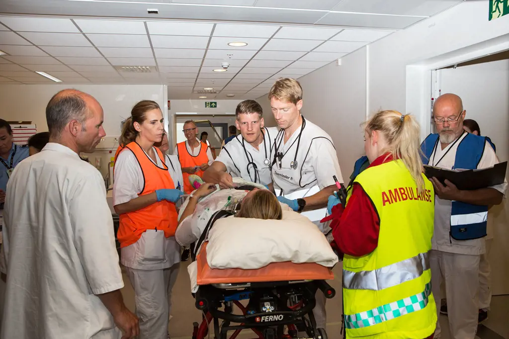 Fullskalaøvelse ved Sykehuset Østfold 2017